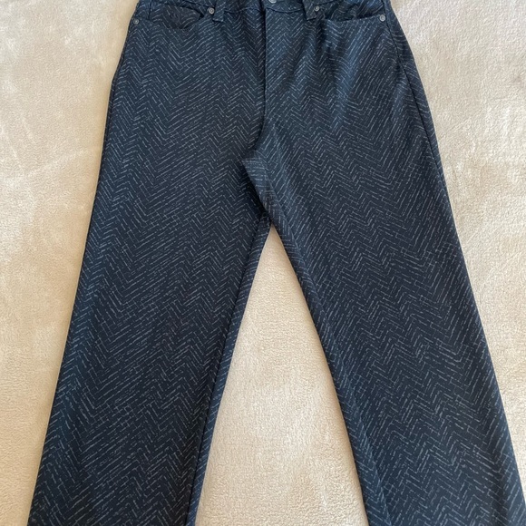 Gloria Vanderbilt Soft Chevron Pants - Size 6 - Picture 6 of 15